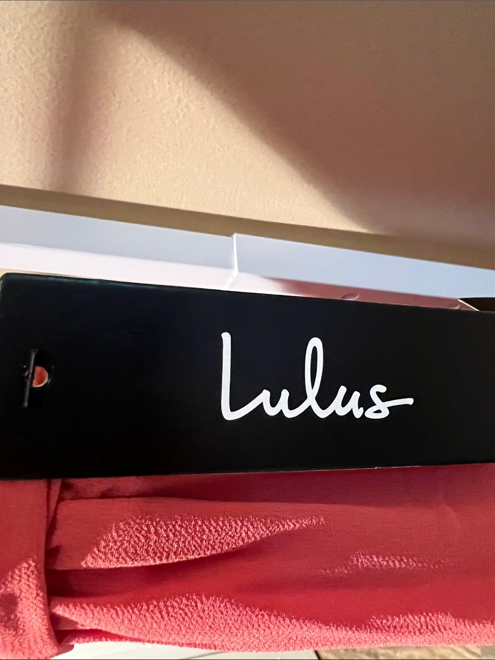 Lulu's Coral V-Neck Maxi Dress - Picture 2 of 3